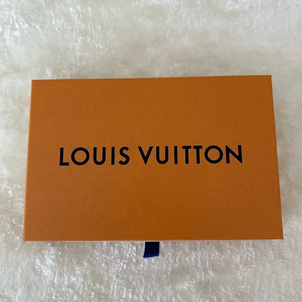 Louis Vuitton Empty Gift Box For A Clémence Wallet Orange Brown O/S